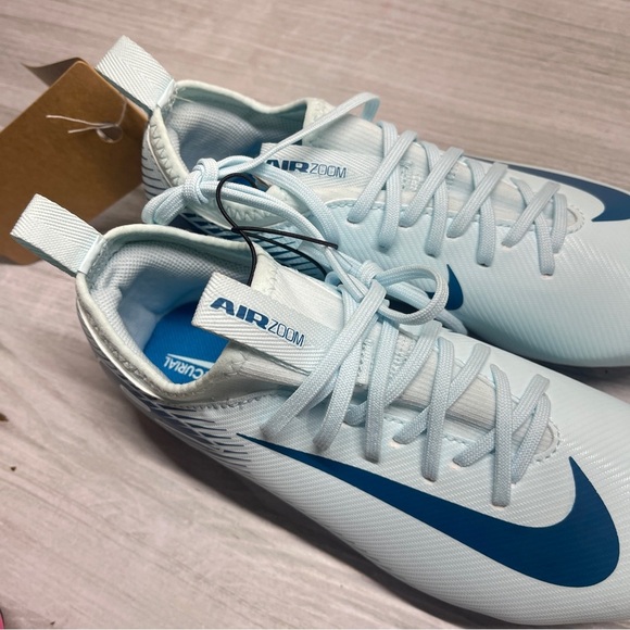 Nike Mercurial Air Zoom Blue Unisex Soccer Cleats F08392-000 new without box - Picture 7 of 7